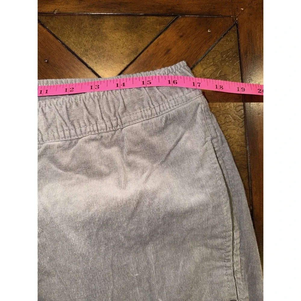 Vuori Pants Mens XL Gray Corduroy Optimist Pant‎ Stretch Chino Elastic Waist